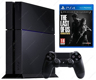Игровая приставка Sony PlayStation 4 + The Last of Us. Remastered